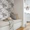 NuWallpaper Black Secret Garden Peel & Stick Wallpaper